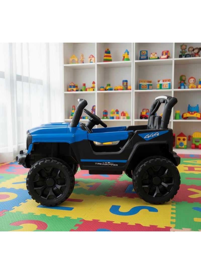 12V electric car for kids with remote control and LED lights - Image 2